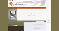 Desktop Screenshot of cakircali.com.tr